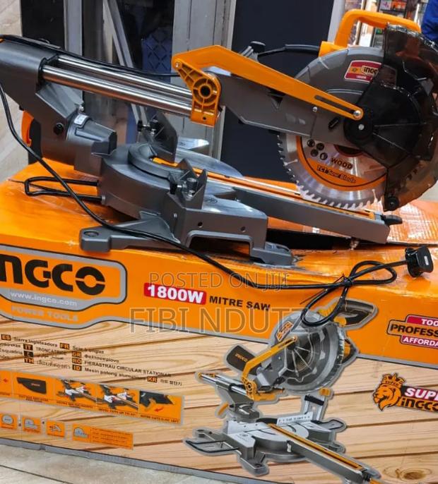 Ingco 1800w Sliding Mitre Saw/1800w Mitre Saw