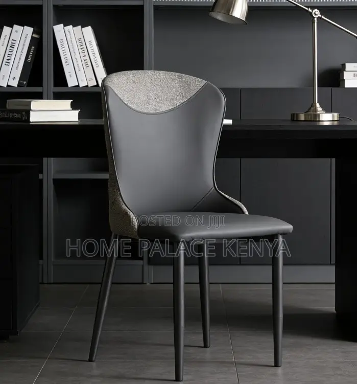 Dining Chair: Modern Color Block Backrest Dining Chair
