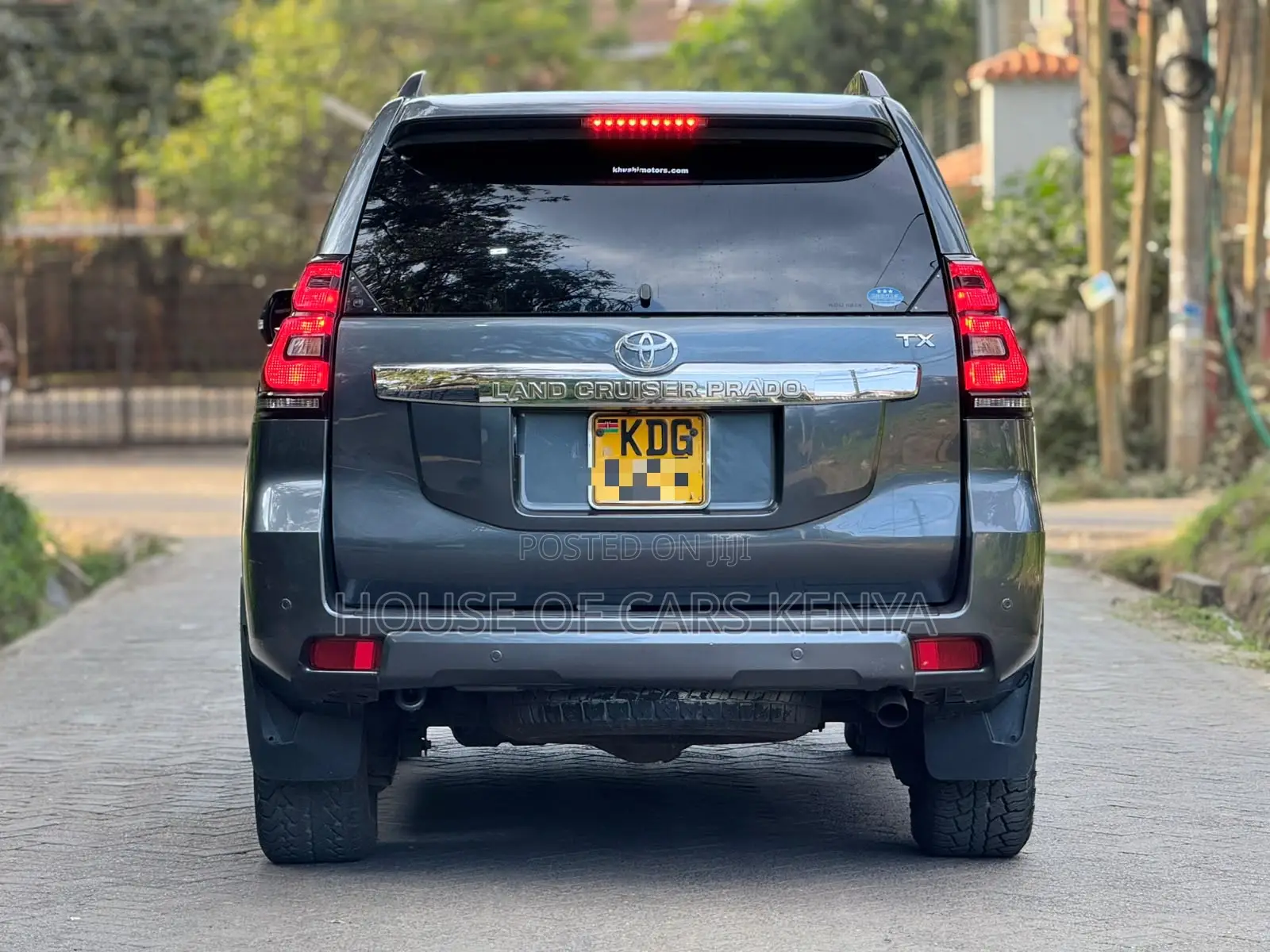 Toyota Land Cruiser Prado 2014 Gray
