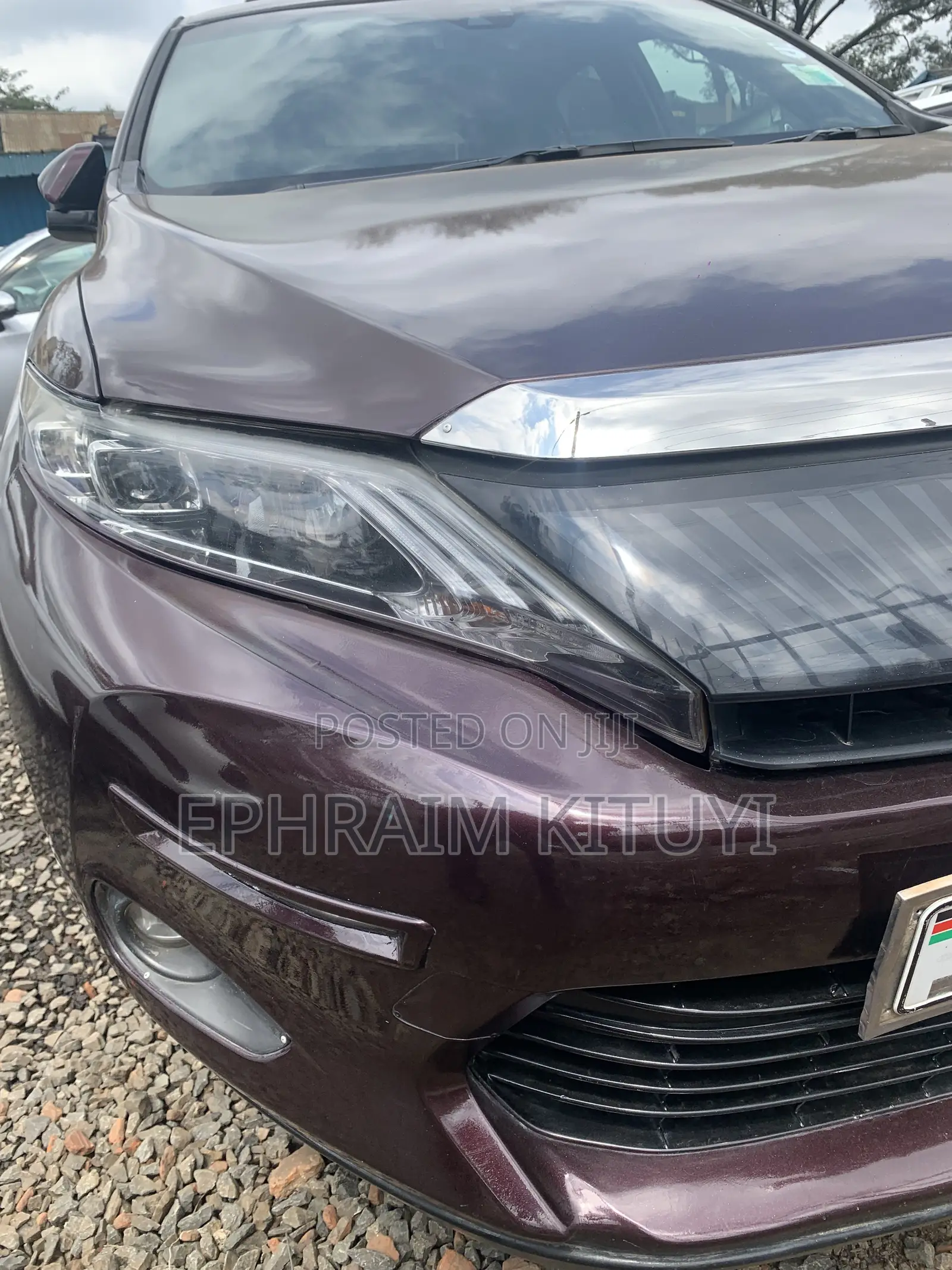 Toyota Harrier 2010 Maroon