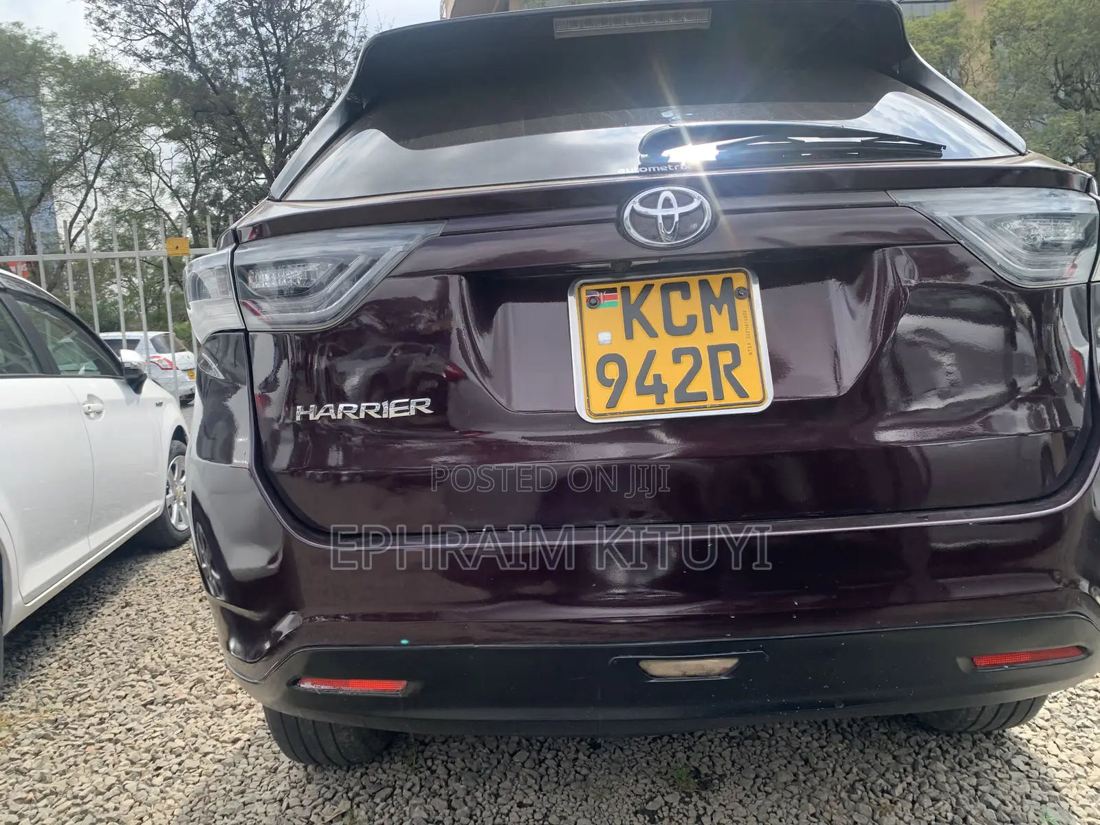 Toyota Harrier 2010 Maroon