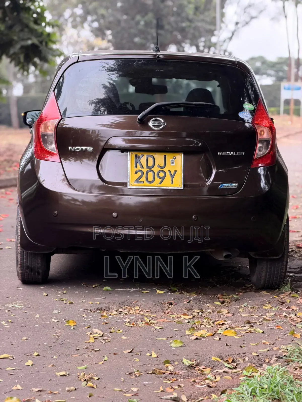 Nissan Note 2015 Maroon