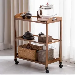 Bamboo Serving Trolley