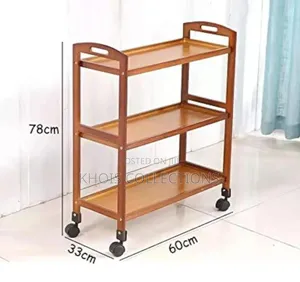 Bamboo Serving Trolley