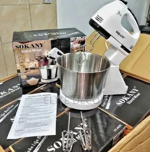 Sokany 250w Hand Mixer With 2l Bowl – Electric Kitchen Mixer