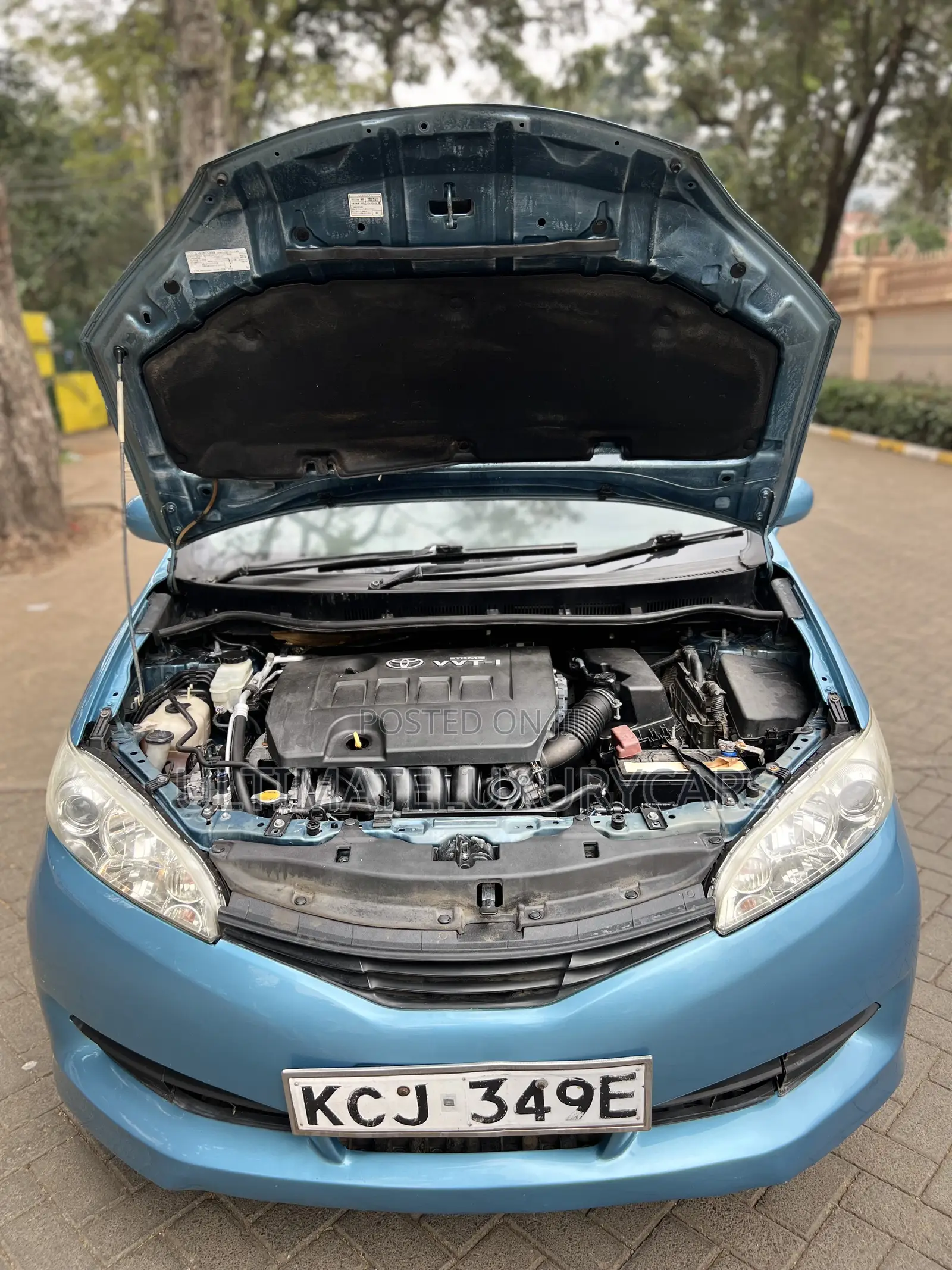 Toyota Wish 2010 Blue