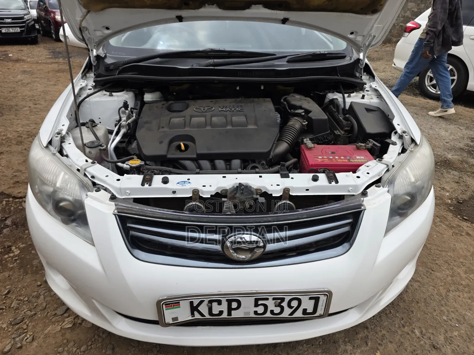 Toyota Corolla Fielder 2011 White