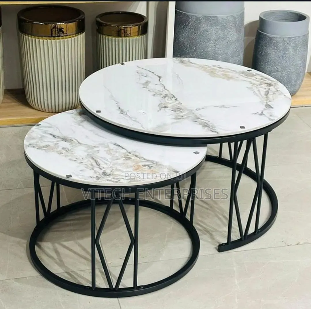 Luxury Pure Marble Coffee Table