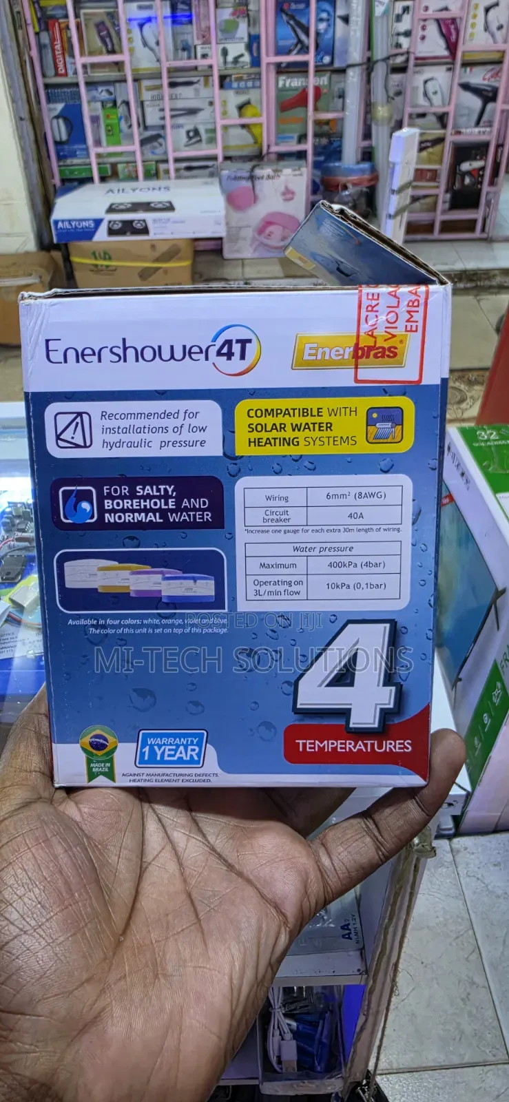 Enershower 4t Instant Shower