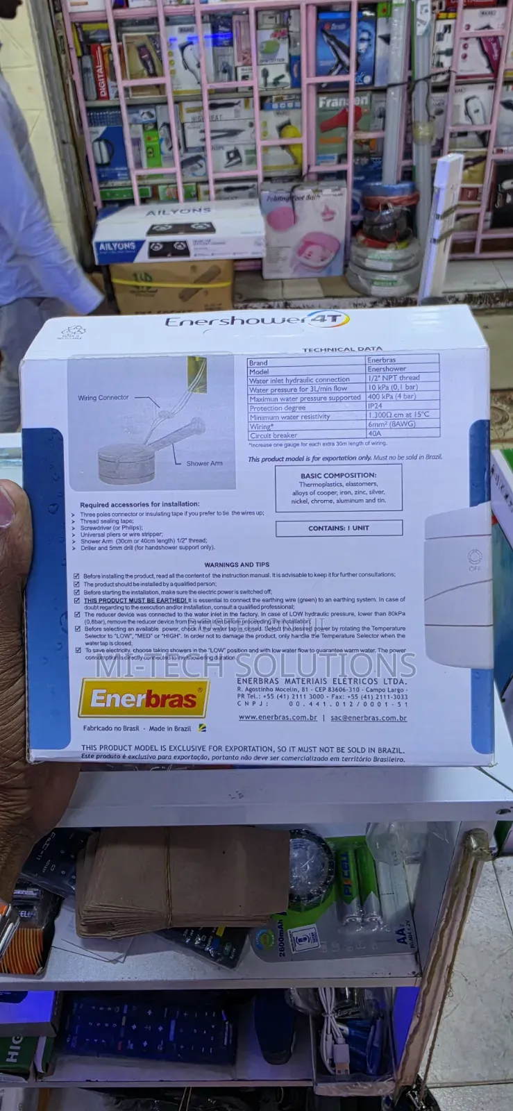 Enershower 4t Instant Shower