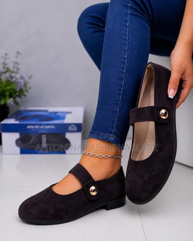 Suede Flat Shoes 37-41 - thumbnail 2
