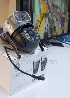 Motion Tracking V380 Pro 3mp 4g Sim Card PTZ Rotating Electric Camera