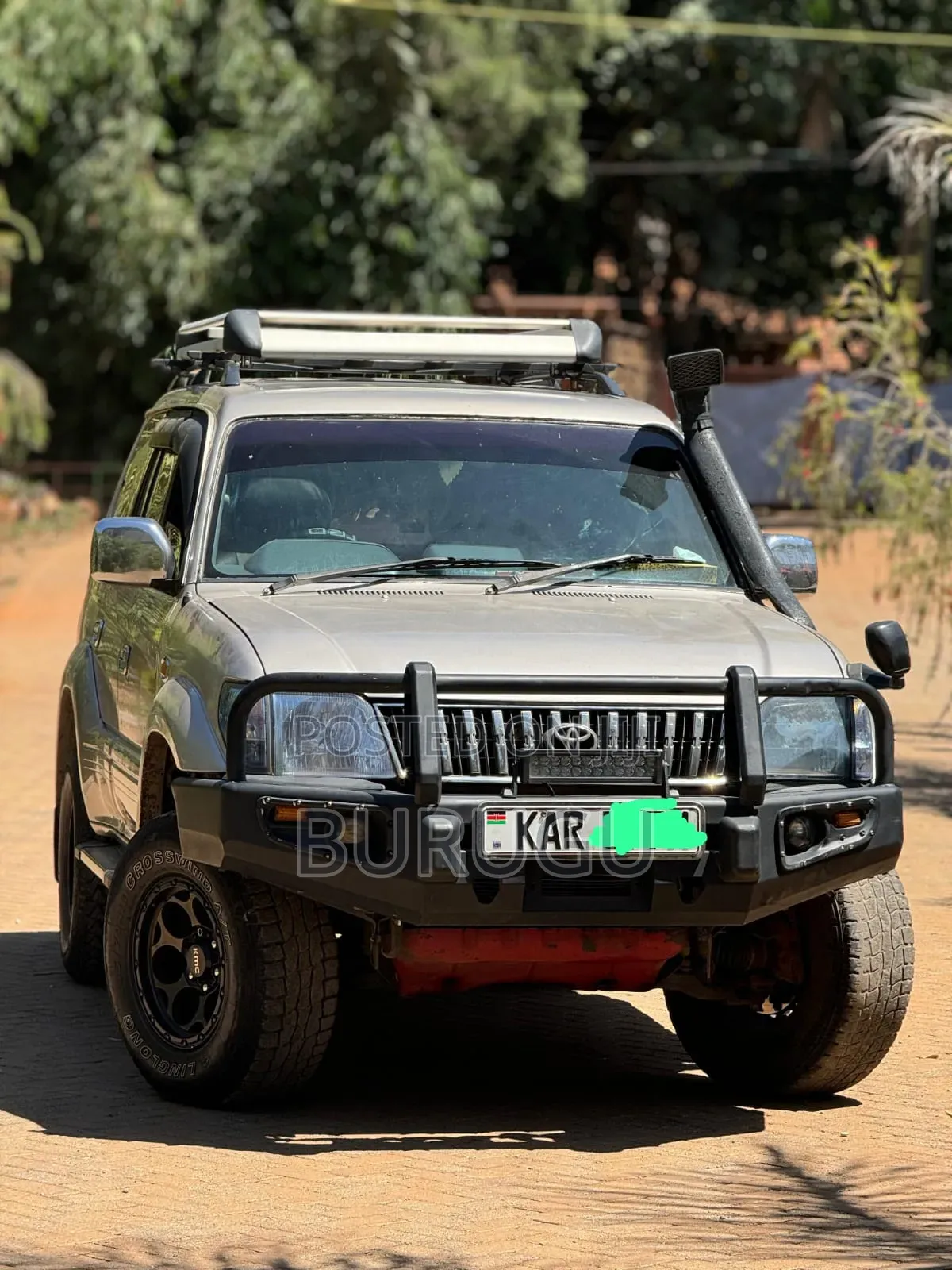 Toyota Land Cruiser Prado 2000 Silver