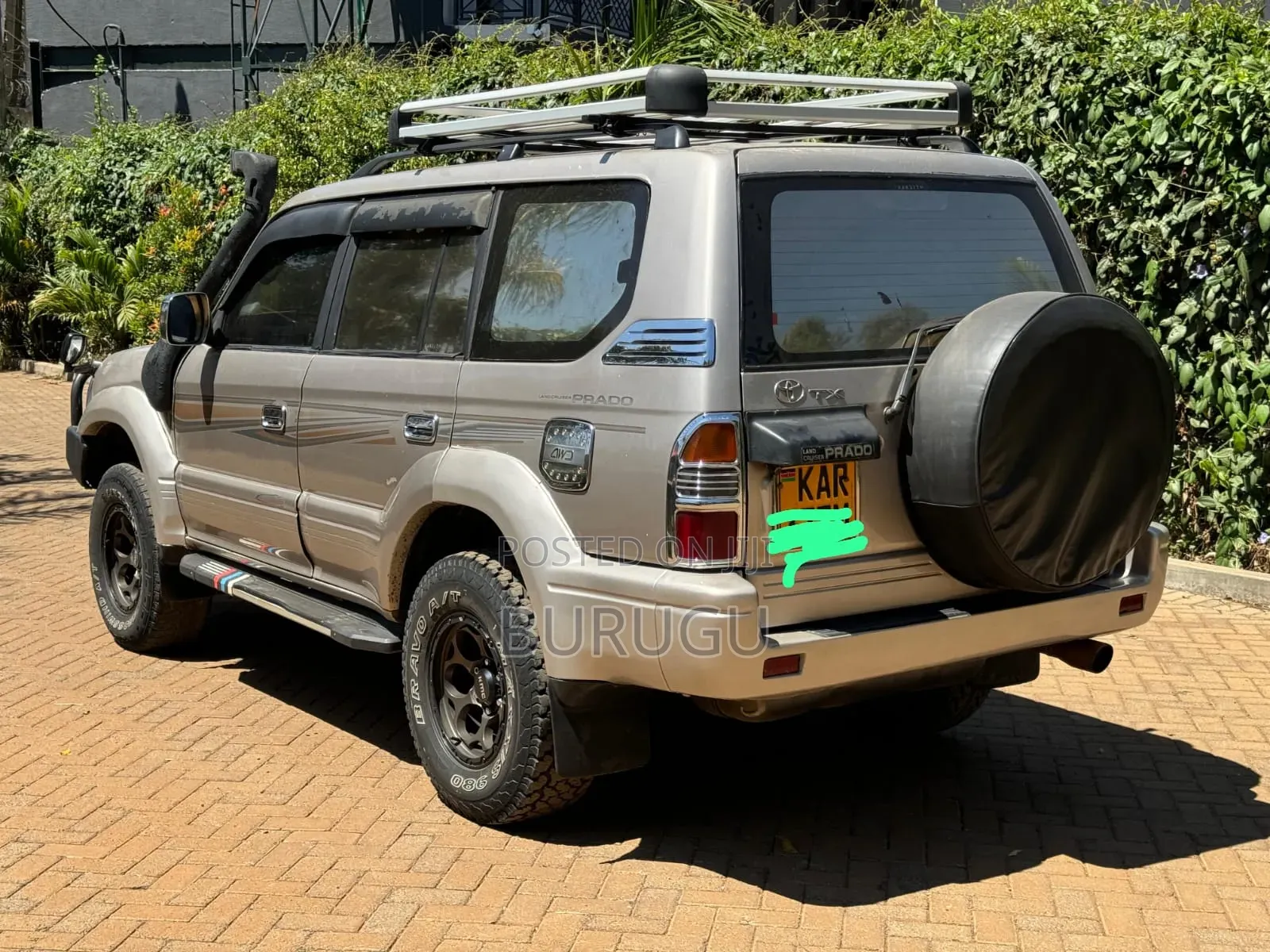 Toyota Land Cruiser Prado 2000 Silver