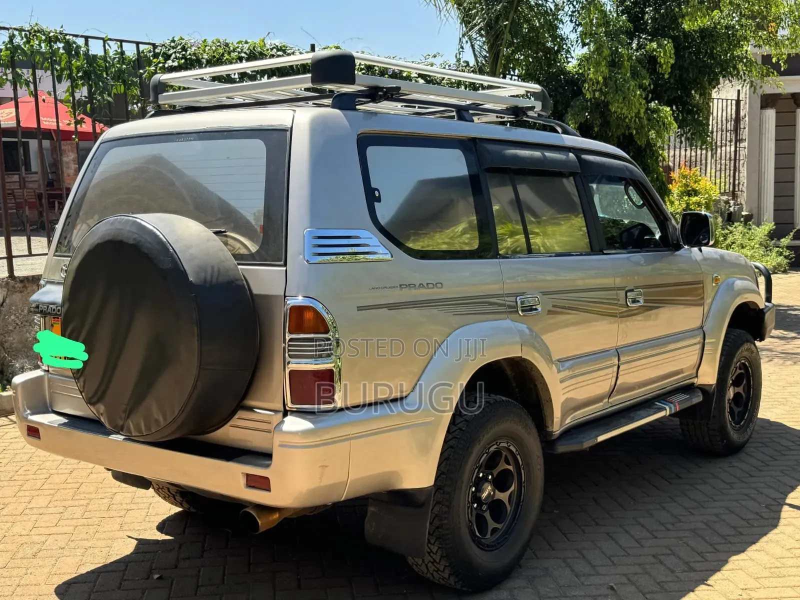 Toyota Land Cruiser Prado 2000 Silver