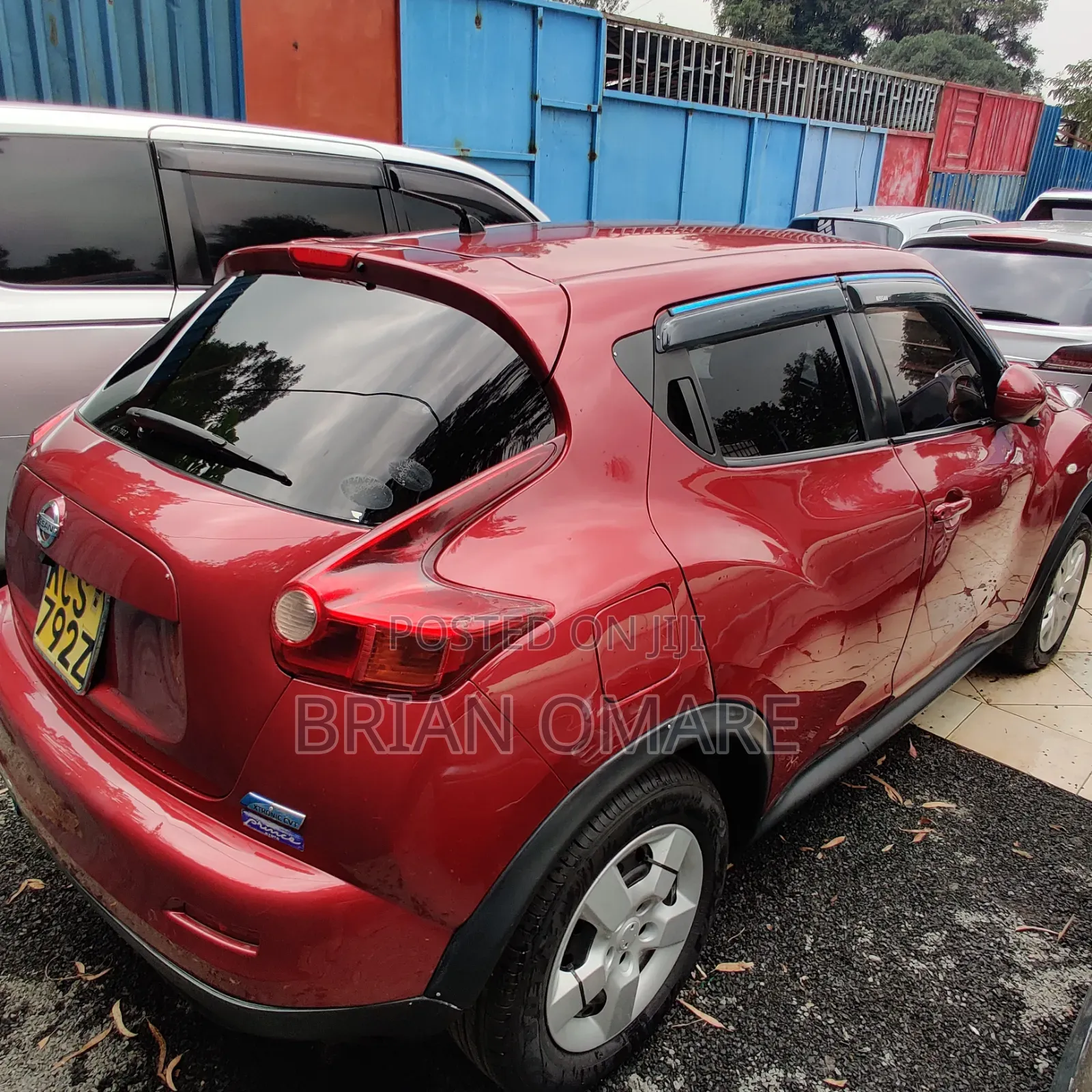 Nissan Juke 2012 Red