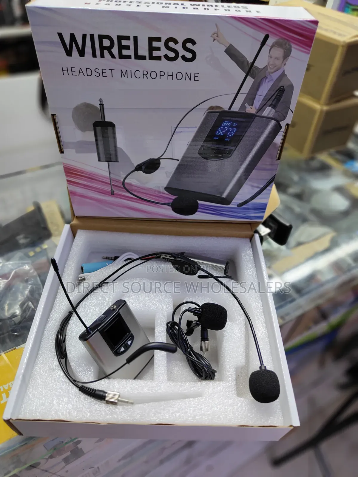 Wireless Headset Microphone for Church, Teaching Public Speaking