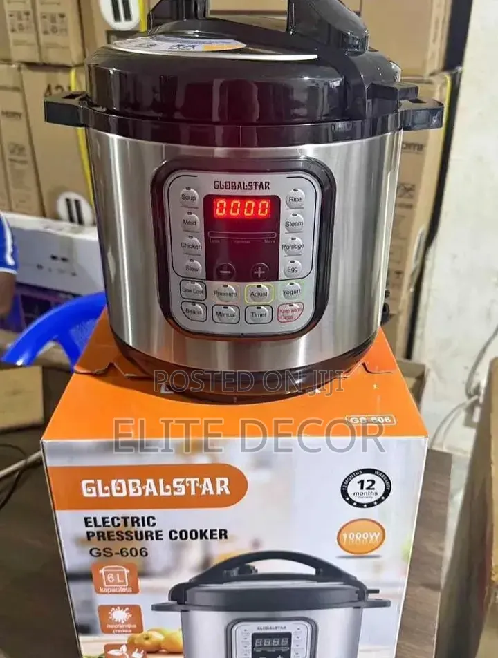 Globalstar 6l Electric Digital Pressure Cooker
