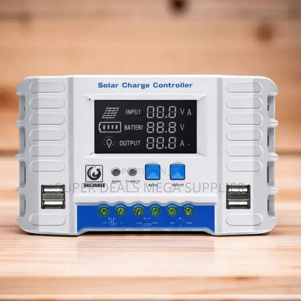 Dual Usb Charging 12v/24v 20a PWM Solar Charge Controller