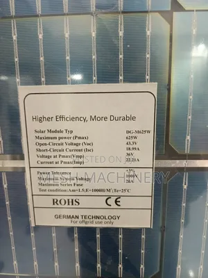 Phoenix 625 Solar Panels