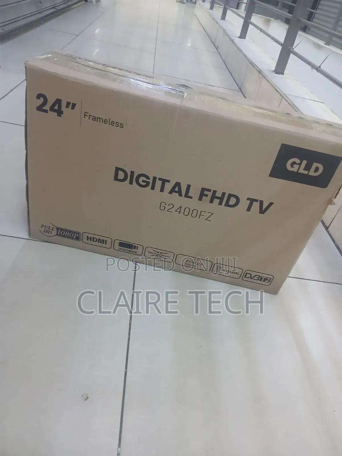 GLD 24 Inch Frameless Digital Led Tv – Model G2400fz – Full Hd Display