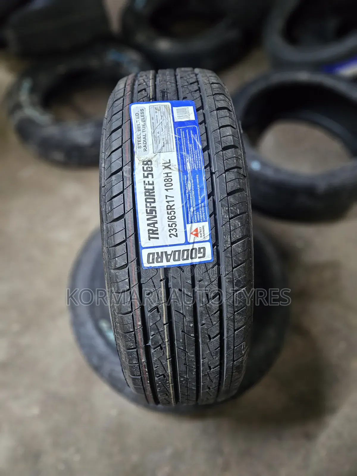 235/65r17 Goddard Tyre