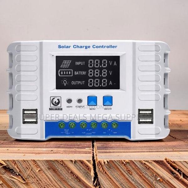Smart LCD Display 12v/24v 20a PWM Solar Controller Unit - thumbnail 2