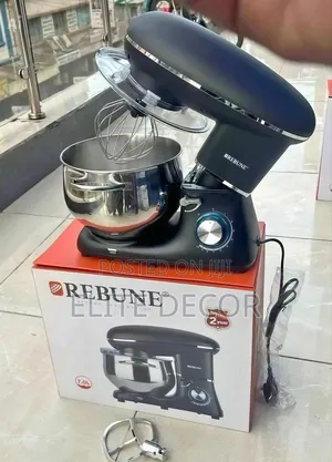 Rebune 7l Stand Mixer | Heavy Duty Dough Mixer | Stainless Steel Bowl