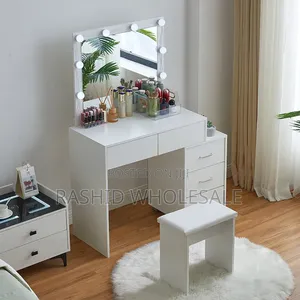 Dressing Table With Sliding Mirror