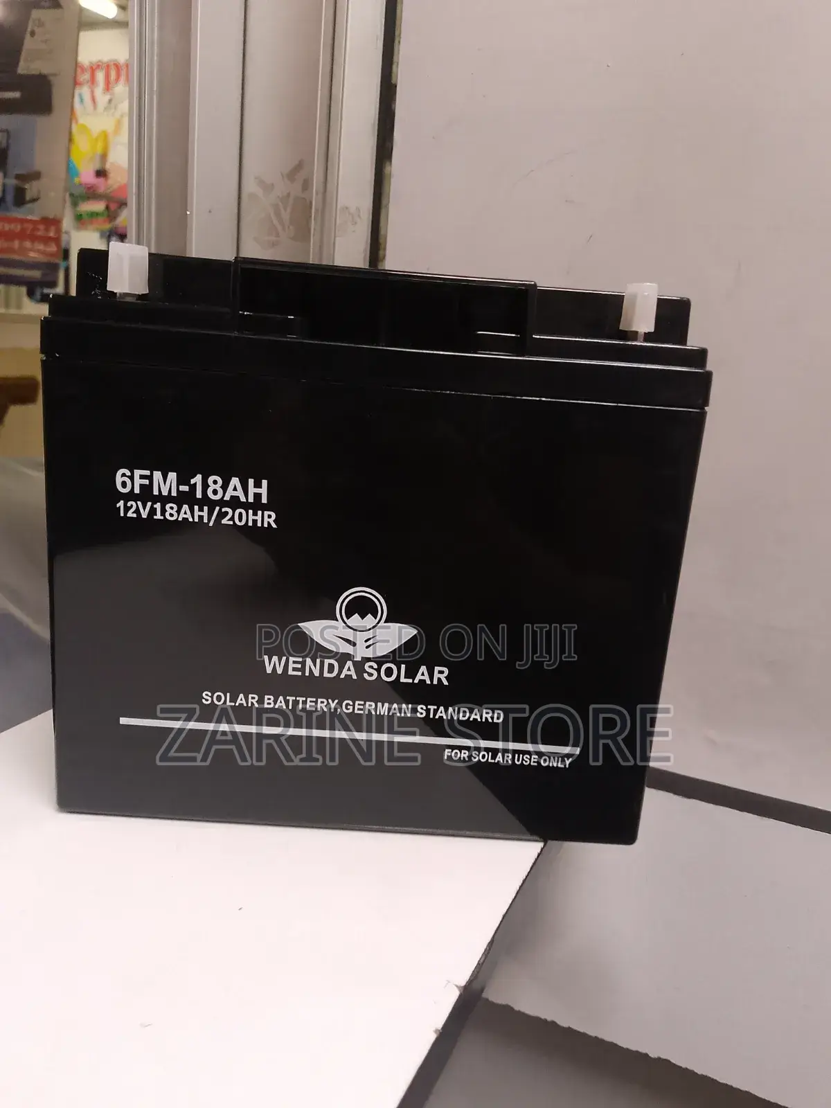Rechargeable 12volts 18ah Solar Battery