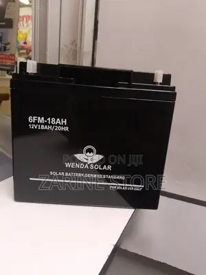 Rechargeable 12volts 18ah Solar Battery