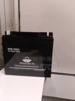Wenda Solar 12v 18ah Rechargeable Battery