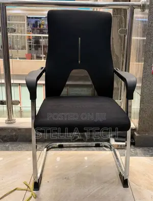 *Mesh Non -Rolling Guests Office Chair