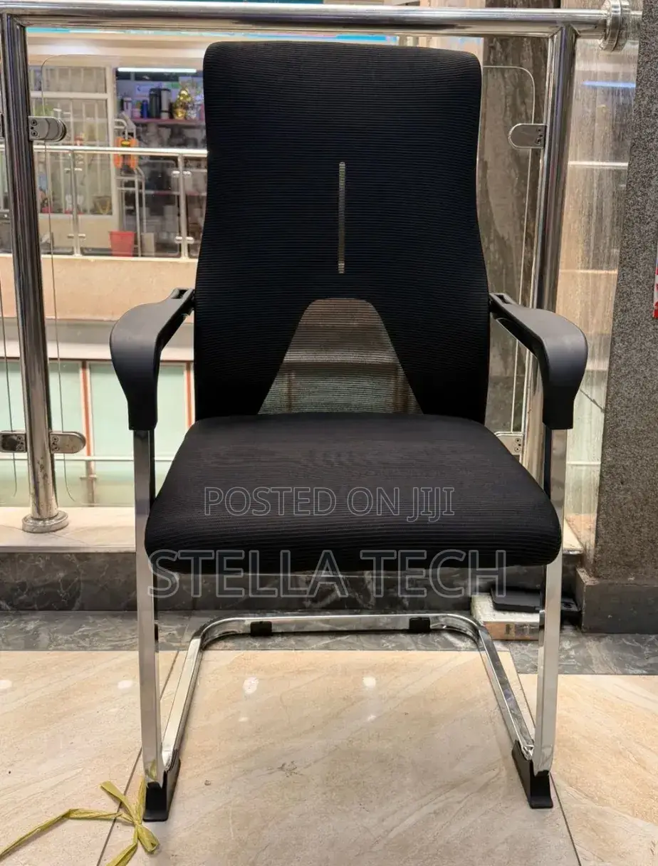 *Mesh Non -Rolling Guests Office Chair