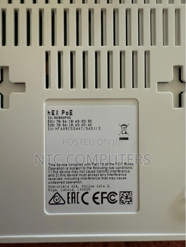 Mikrotik Rb960pgs Hex Poe 5x Gigabit Ethernet - thumbnail 3