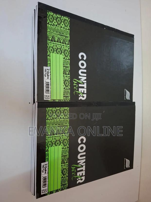 Counter Books Hard Cover A4/ Single Ruled 2 Quire