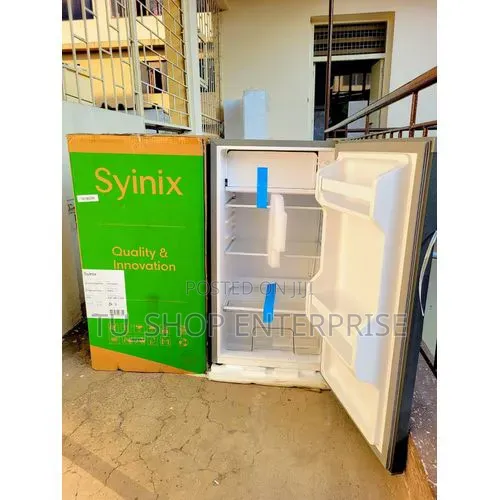 Syinix 90 Litres Single Door Refrigerator – Energy Saving Compact .