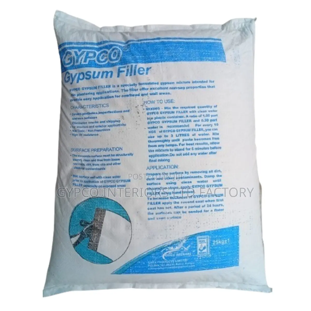 Gypco Gypsum Filler