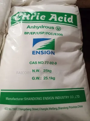 Citric Acid 25kg
