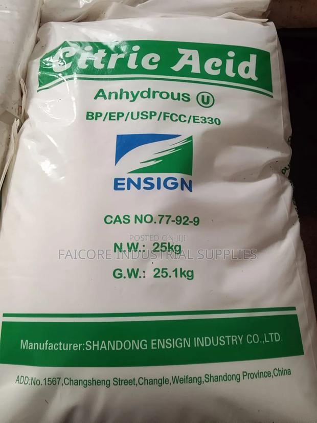 Citric Acid 25kg