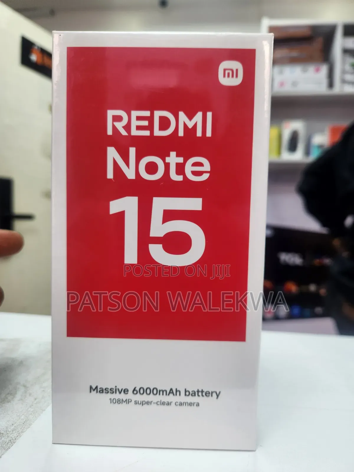 New Xiaomi Redmi Note 15 256 GB Black