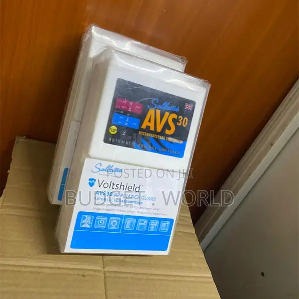 Sollatek Avs30 Heavy-Duty Voltage Protection Unit – 30a Automatic Swit