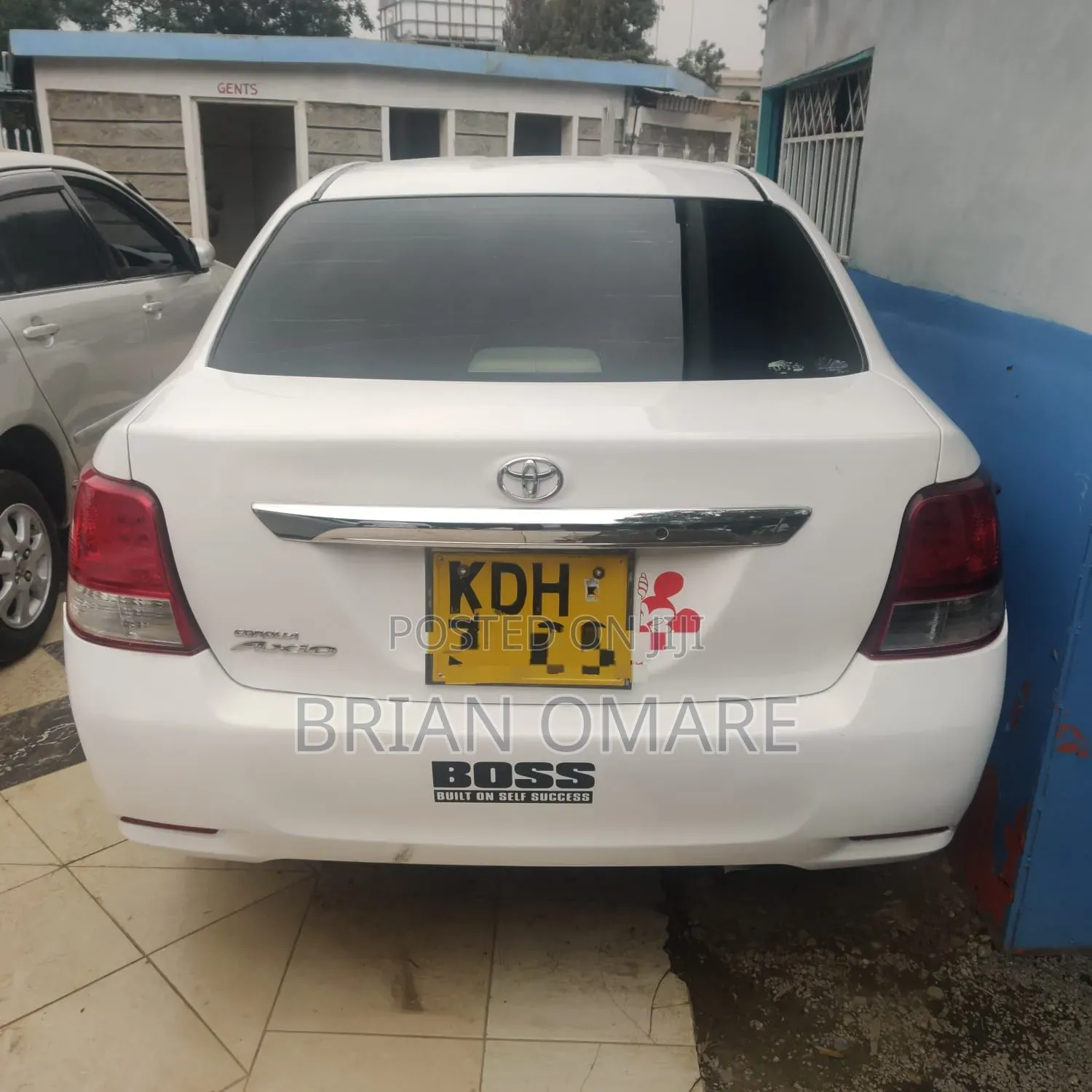 Toyota Axio 2015 White