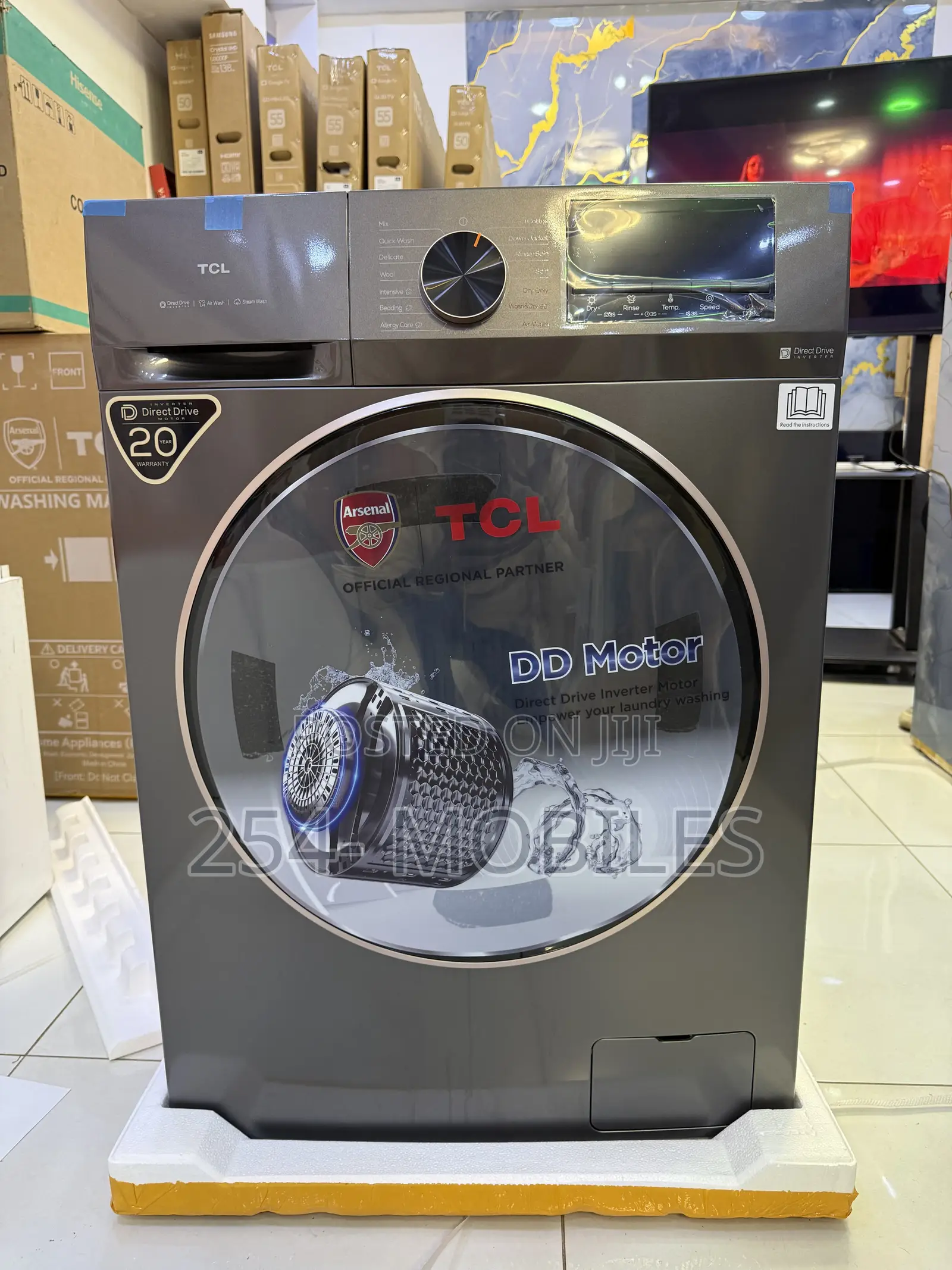TCL 10/6kg Wash Dry C2110wdg Washing Machine