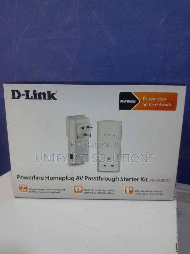 Dlink Powerline Homeplug Av Passthrough Starter Kit - main view