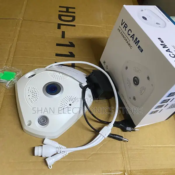 Real-Time Remote Ultra-Wide Fisheye 360 Degree Panoramic Camera Vr Cam
