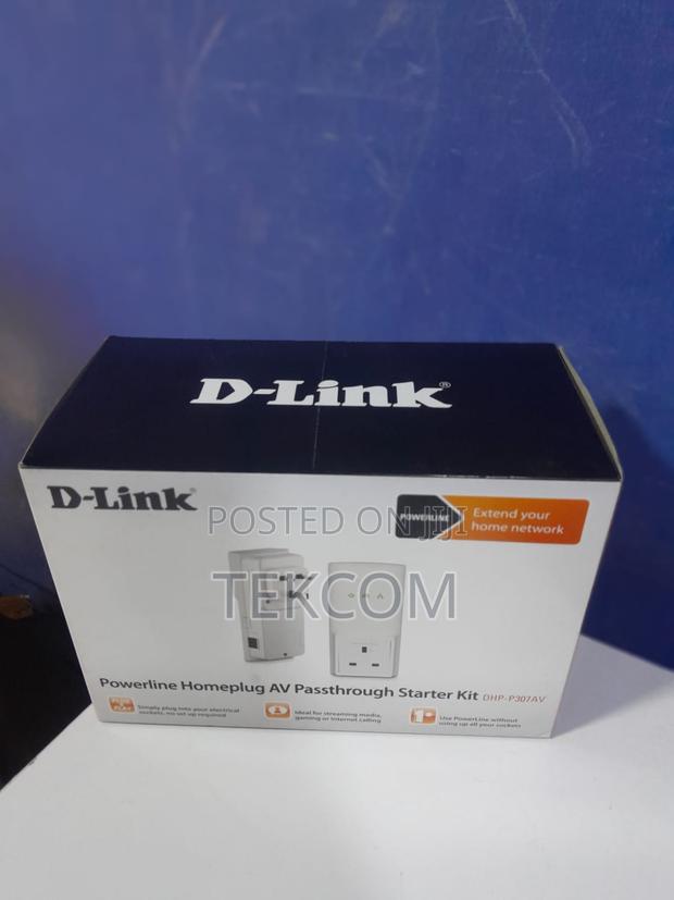 Dlink Powerline Homeplay Av Passthrough Starter Kit
