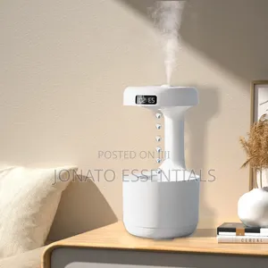 Anti-Gravity Air Humidifier - 800ml Led Desktop Office Humidifier