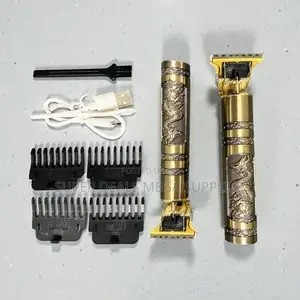 Vintage T9 Rechargeable Cordless Hair Clipper Shaving Machine Kinyozi