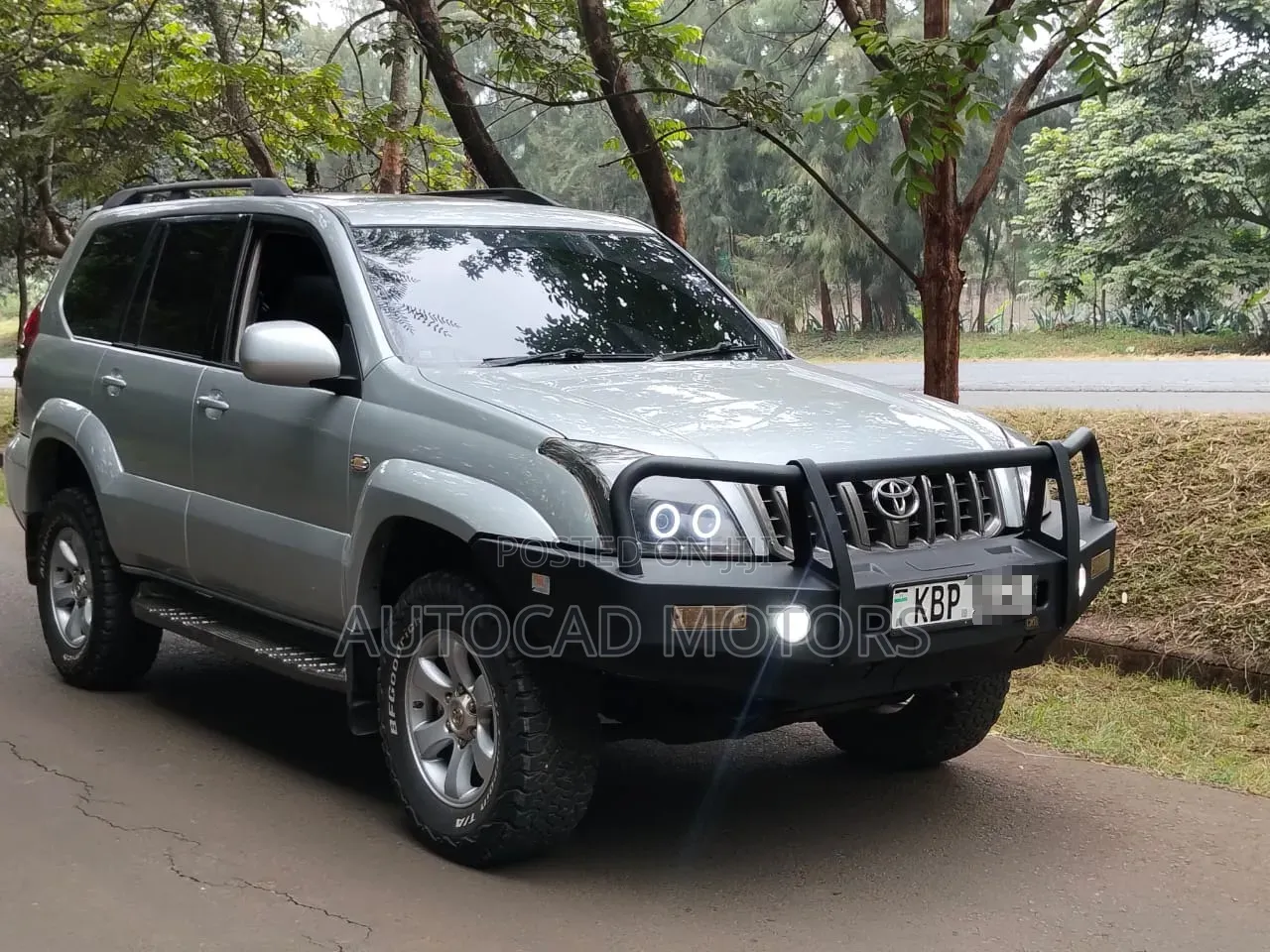 Toyota Land Cruiser Prado 2005 Silver